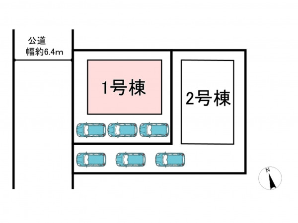 仙台市若林区上飯田、新築一戸建ての画像です