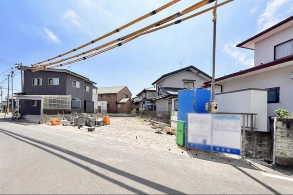 仙台市若林区上飯田、新築一戸建ての画像です