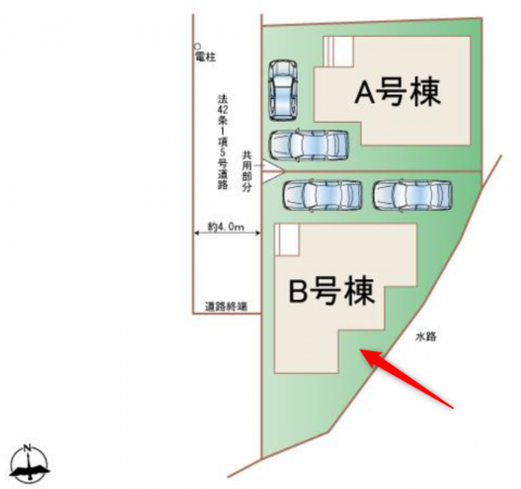 仙台市若林区大和町、新築一戸建ての画像です