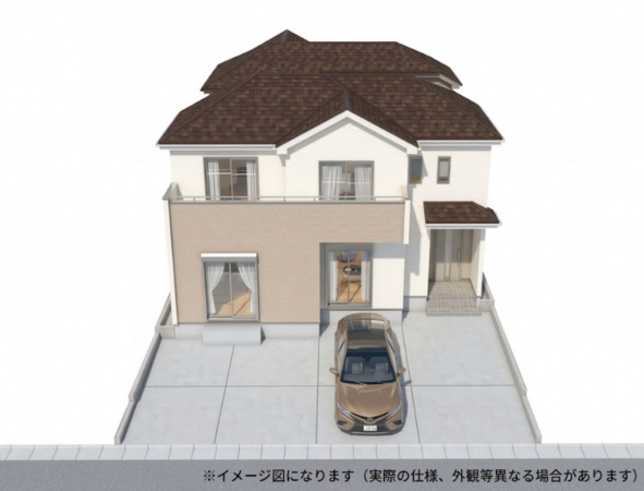 仙台市若林区大和町、新築一戸建ての画像です