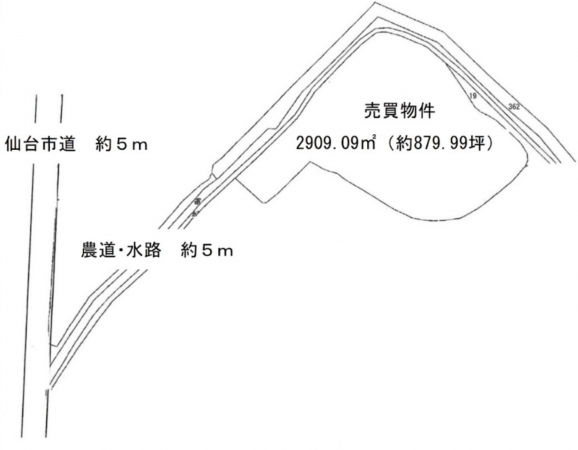 仙台市若林区二木、中古一戸建ての画像です