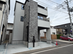 仙台市若林区裏柴田町、新築一戸建ての画像です