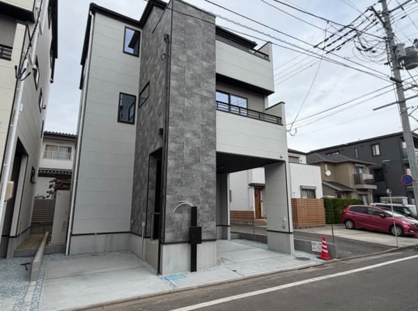仙台市若林区裏柴田町、新築一戸建ての画像です