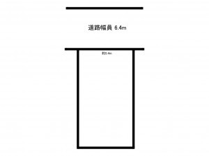 和泉市小田町、土地の間取り画像です