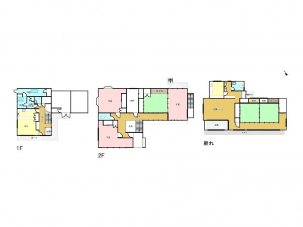 和泉市大野町、中古一戸建ての間取り画像です