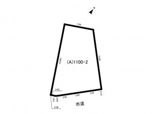 和泉市室堂町、土地の間取り画像です