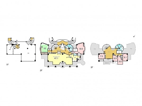 和泉市弥生町、中古一戸建ての間取り画像です