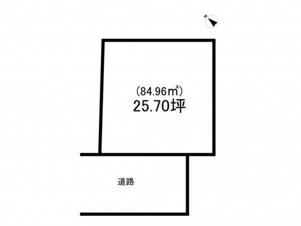 和泉市寺田町、土地の間取り画像です