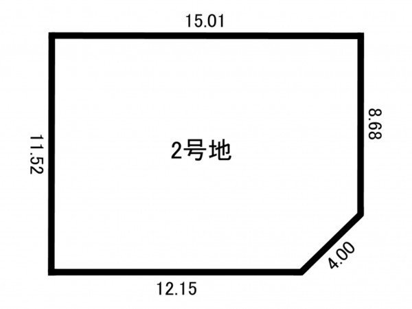 和泉市光明台、土地の間取り画像です