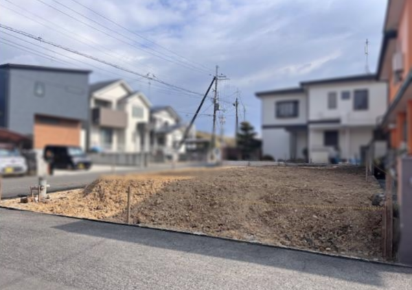 和泉市山荘町、土地の画像です