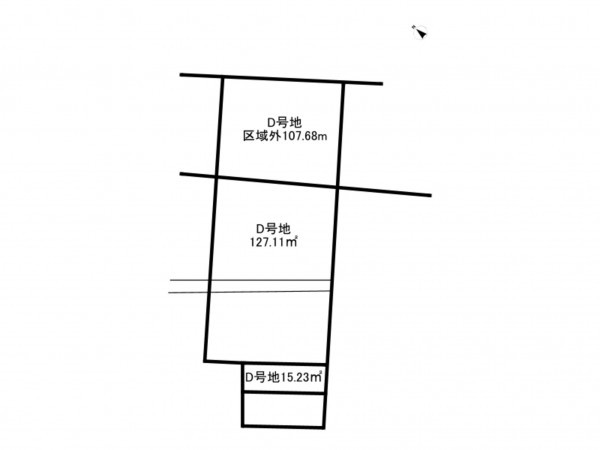 和泉市内田町、土地の間取り画像です