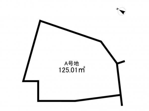 和泉市内田町、土地の間取り画像です