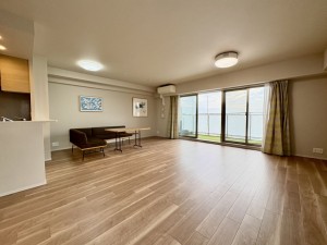 、マンションの居間画像です