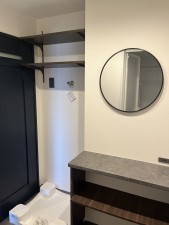 和泉市小田町、マンションの洗面画像です