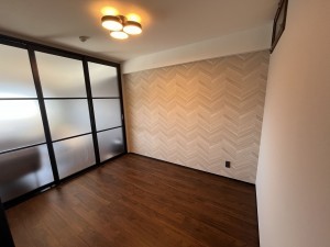 和泉市小田町、マンションの寝室画像です