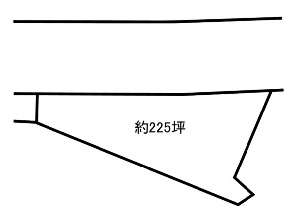 和泉市鍛治屋町、土地の間取り画像です