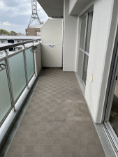 和泉市伏屋町、マンションのバルコニー画像です