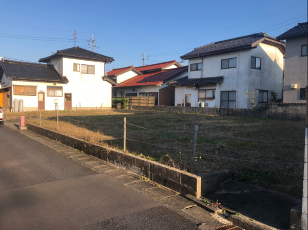 出雲市松寄下町、土地の画像です