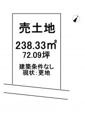 出雲市斐川町荘原、土地の間取り画像です