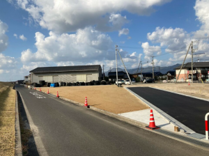 出雲市古志町、土地の画像です