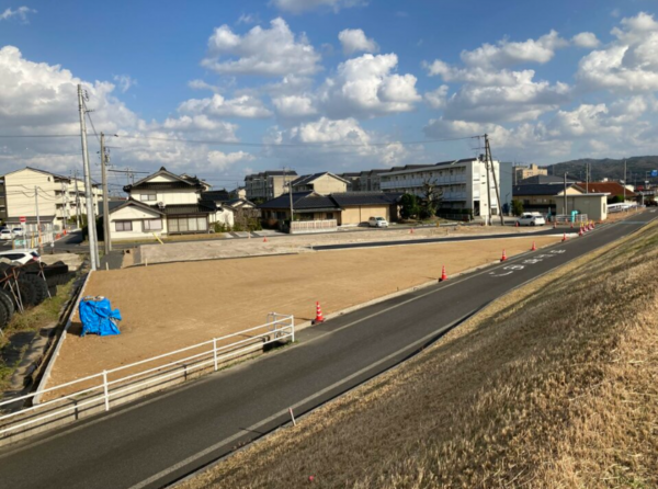 出雲市古志町、土地の画像です