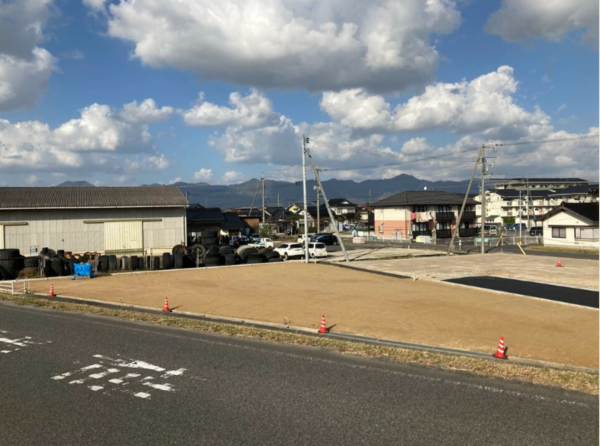 出雲市古志町、土地の画像です