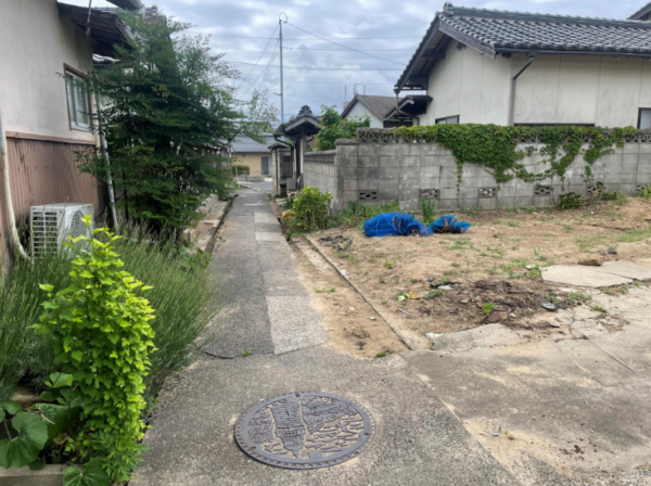 出雲市大社町杵築南、土地の画像です