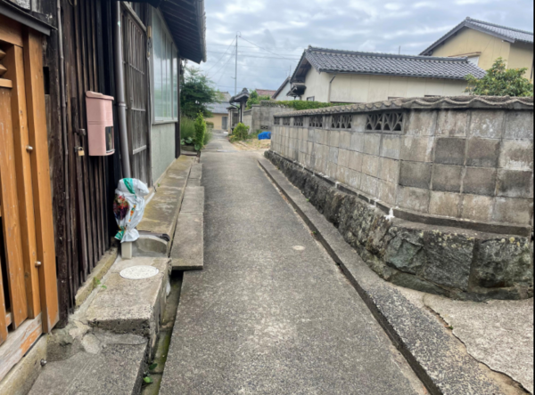 出雲市大社町杵築南、土地の画像です