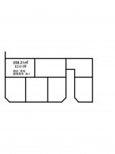 出雲市大塚町、土地の間取り画像です