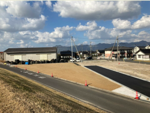 出雲市古志町、土地の画像です