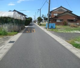 出雲市大社町修理免、土地の画像です