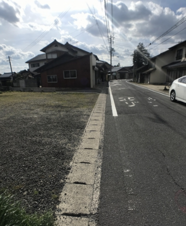 出雲市斐川町学頭、土地の画像です