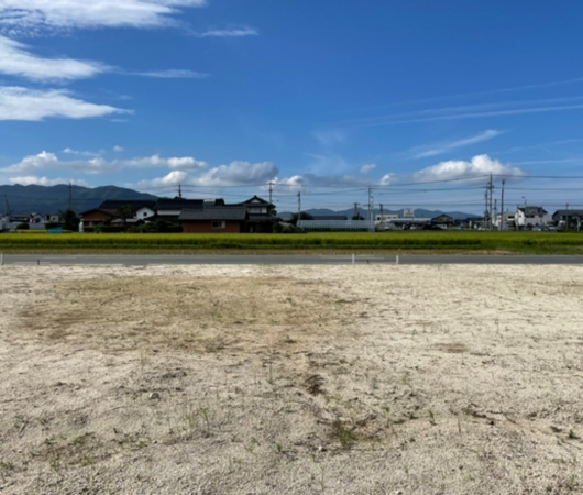 出雲市斐川町上庄原、土地の画像です