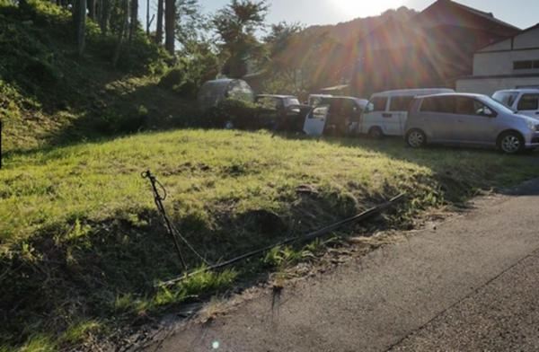 出雲市朝山町、土地の画像です