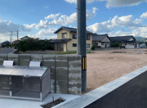 出雲市荒茅町、土地の画像です