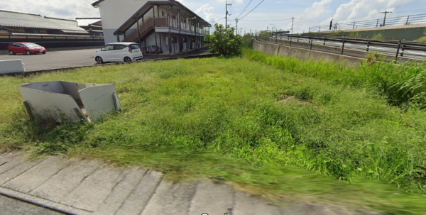 出雲市芦渡町、土地の画像です