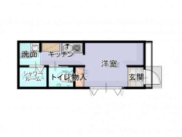 出雲市天神町、新築一戸建ての間取り画像です