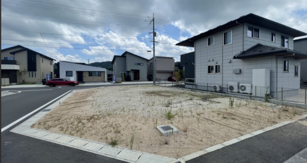 出雲市斐川町出西、土地の画像です
