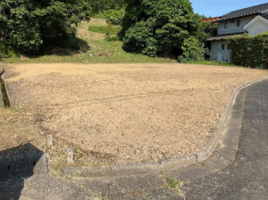 出雲市小境町、土地の画像です