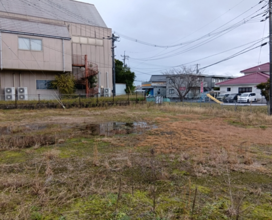 出雲市平田町、土地の画像です