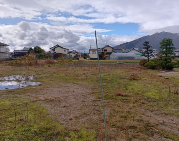 出雲市平田町、土地の画像です