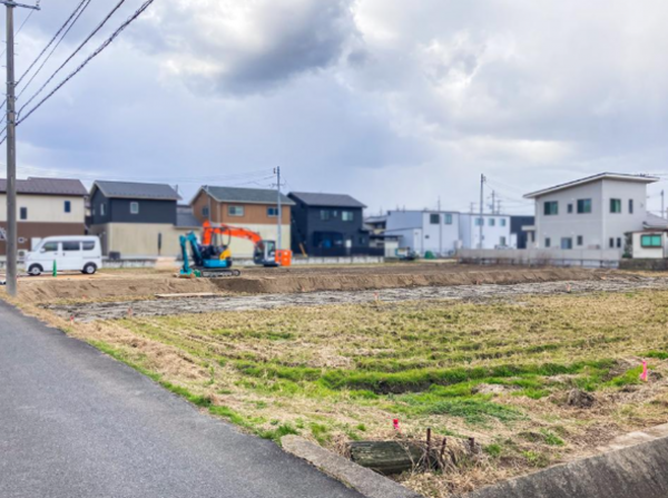 出雲市大津町、土地の画像です