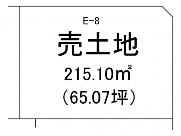 出雲市塩冶町、土地の間取り画像です