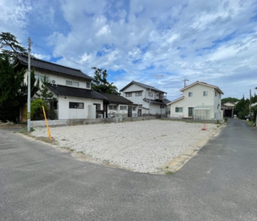 出雲市大社町杵築西、土地の画像です