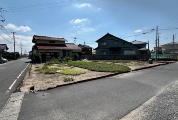 出雲市大社町遙堪、土地の画像です