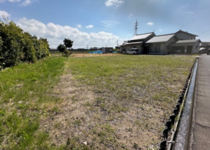 出雲市大社町遙堪、土地の画像です