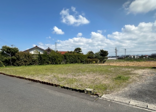 出雲市大社町遙堪、土地の画像です