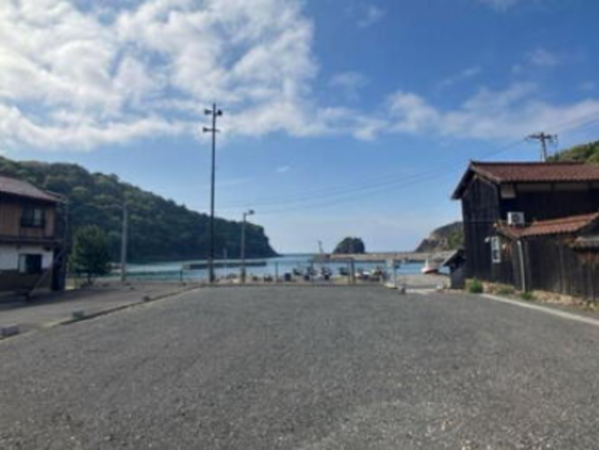 出雲市大社町鷺浦、土地の画像です