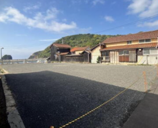 出雲市大社町鷺浦、土地の画像です