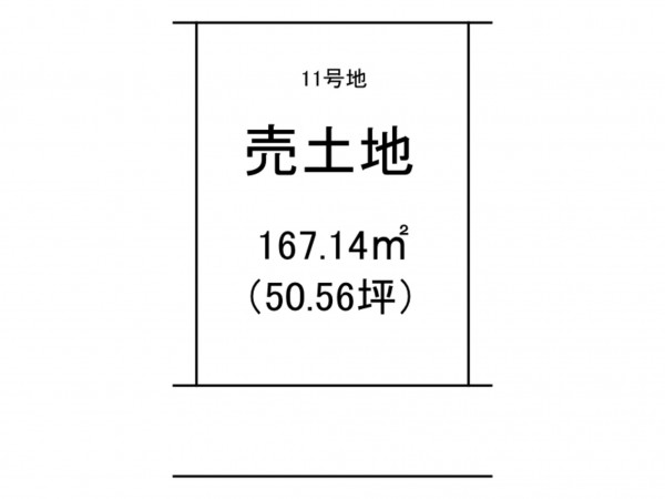 出雲市斐川町上庄原、土地の間取り画像です